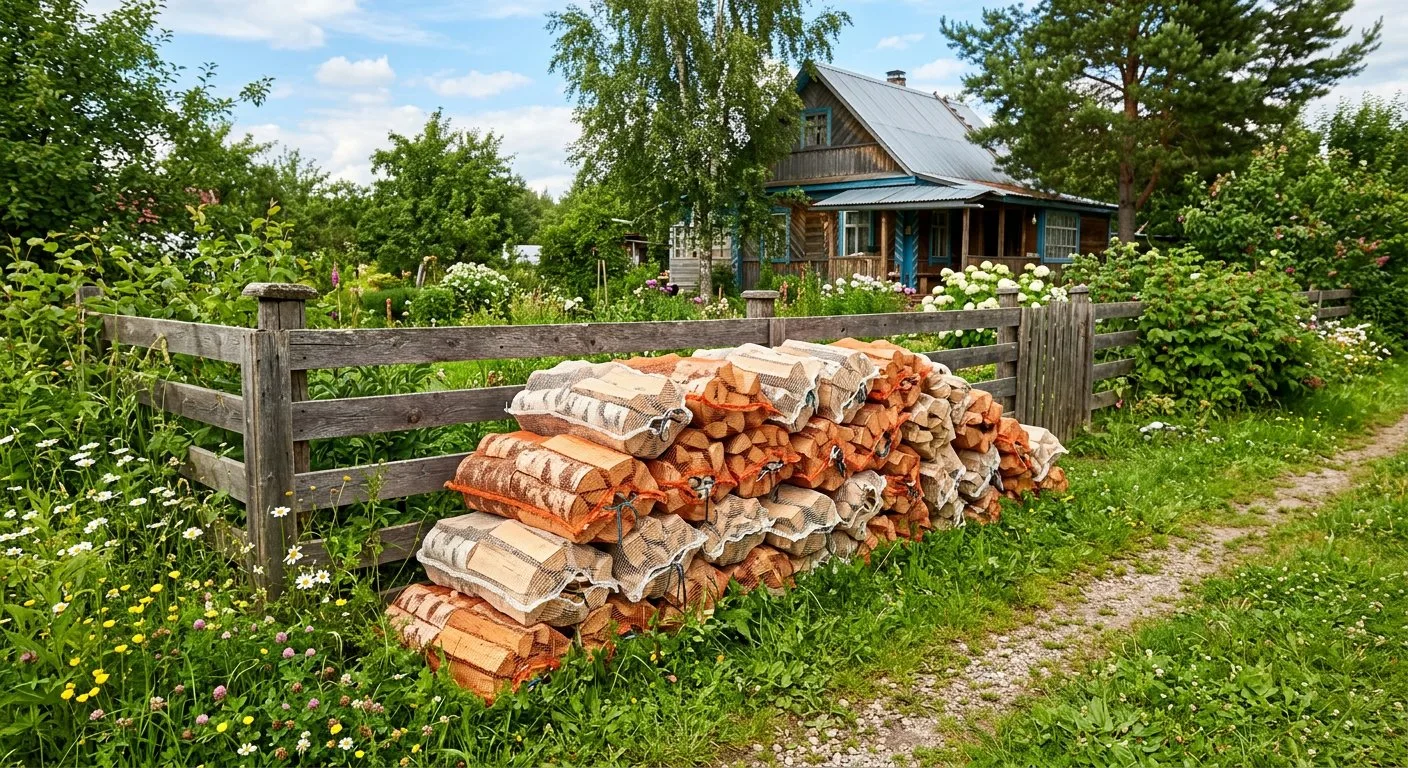 Дрова для дачи в Шаховской